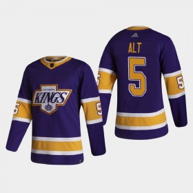 Los Angeles Kings Mark Alt 5 2020-21 Reverse Retro Authentic Shirt - Mannen